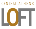 logo central loft athens